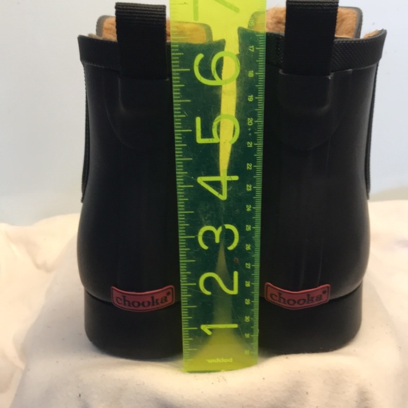 Chooka Women's Waterproof  Black Ankle Boots Faux‎ Fur interior - Picture 5 of 9